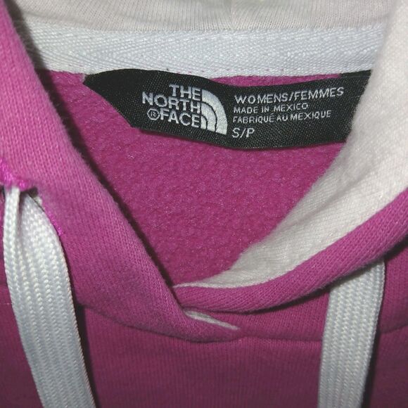 The North Face Women's Half Dome Pullover Hoodie Pink S/P Fall Winter Spring - Picture 4 of 13